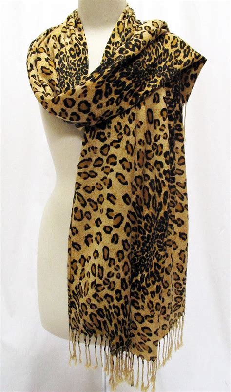 Amazon.com: Leopard Pashmina Scarf.